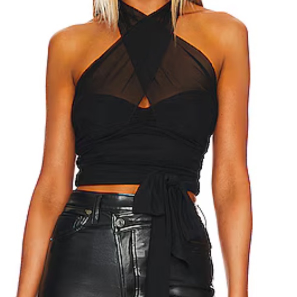 MAJORELLE, Charlize Halter Top, Size Small,NWOT